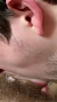 Sucking off Uncut Massive Daddy Cock