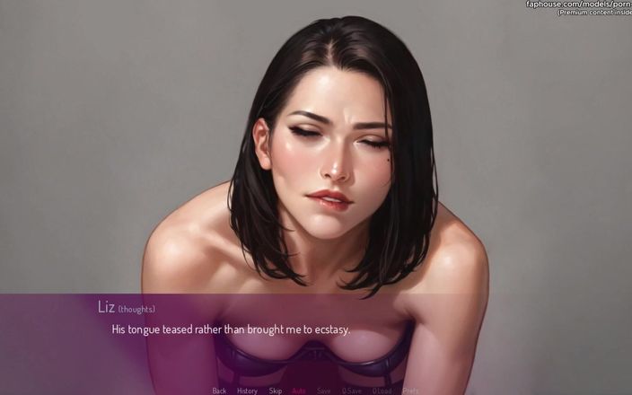 PORNGAME4U: Міла Ай - Ліз збудилася, коли побачила красивого охоронця - аддонт - від порно гри 4u