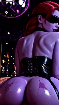 I Followed My Stepsister to the Club - She Was Already on Her Knees Moment 2