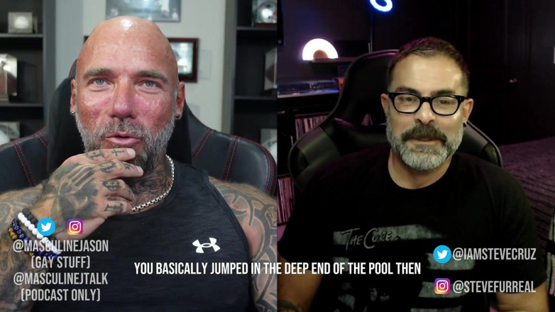 Raw and Uncensored with Masculine Jason: Porn Star Confessions - Steve Cruz (episode 96)