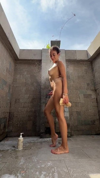 Naked Shower Under the Open Sky, Afterbath Care