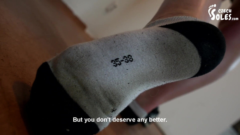 Czech Soles - foot fetish content: Dirty shoes, socks and feet humiliation