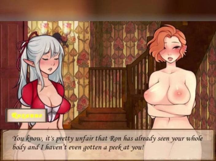 3DXXXTEEN2 Cartoon: Janna leert dranken goed serveren. 3D porno tekenfilmseks
