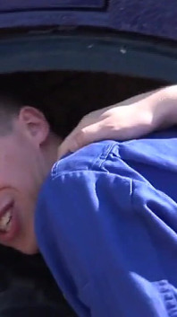 Německý Farmer Hunks v bare fetiš trio venkovní akce