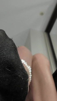 Black Socks in Long Feet