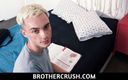Brother Crush: Большой сводный братец помогает тинке Joe Ex узнать его тело и желания