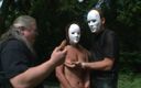 Absolute BDSM films - The original: Sexo a três quente com máscara