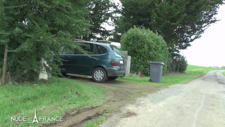 Nude in France: The real chubby redhead french maid gets plugged before providing...