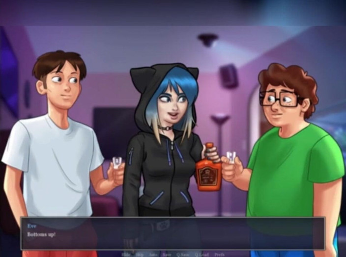 3DXXXTEEN2 Cartoon: प्रशंसकों के लिए सही लंबाई और परिधि । 3डी अश्लील कार्टून सेक्स