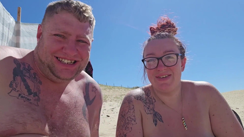 Jimbob Star Straight: Jimbob &amp;Jade Beach Onani