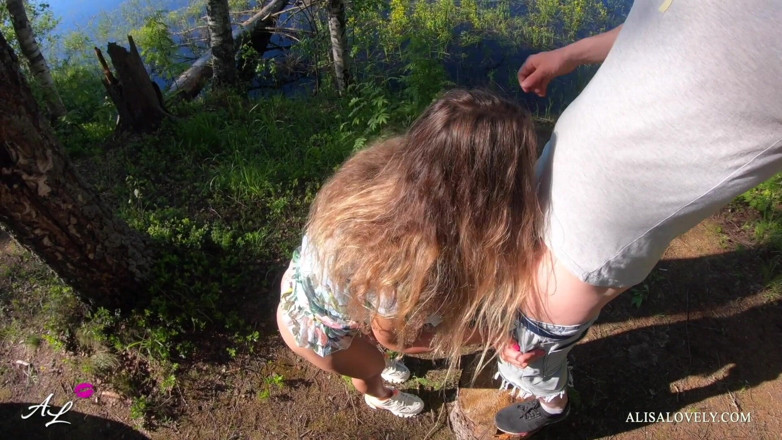 Alisa Lovely: Nastolatka wsiadła do samochodu do nieznajomego, ostro się pieprzyła na...