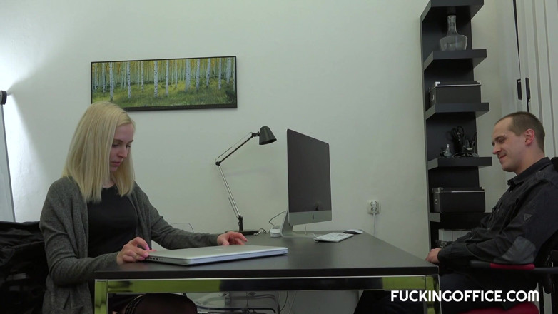 PornCZ: Sexy Czech Blonde Wants a Weekendjob