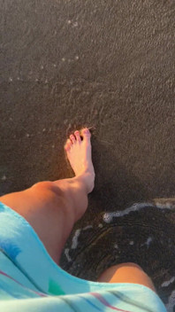 Walking on the Beach