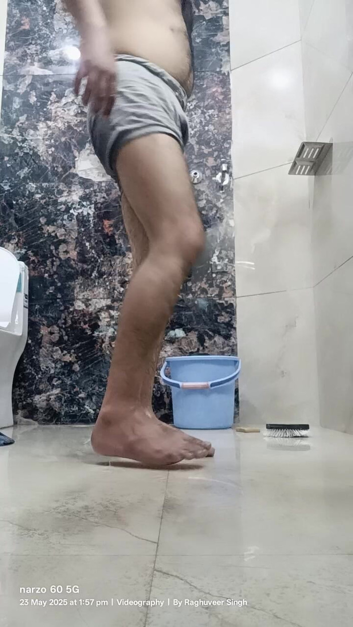 Rajasthani-old-lover: Spettacolo di masturbazione di un uomo indiano indiano