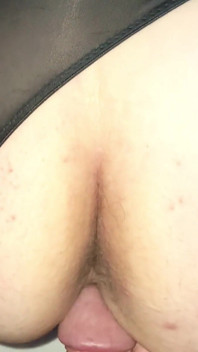 Sexig stor röv och sperma
