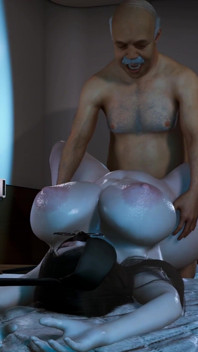 3 boyutlu iri güzel olgun orta yaşlı seksi kadın büyük yaşlı yarakla sert bir gavat seks yapıyor
