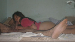 Kamila6922: मेरे प्रेमी की गांड के साथ मेरे नए बिस्तर में चुदाई