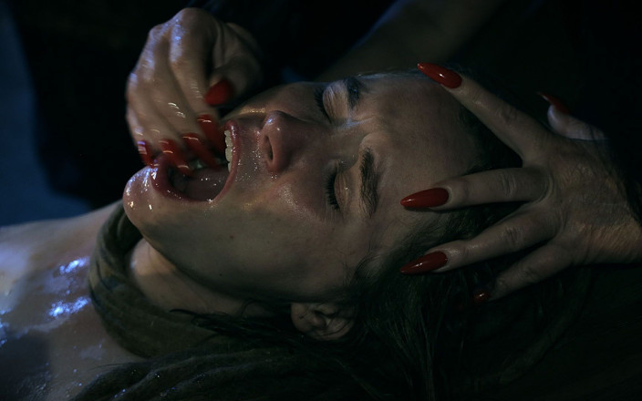 Inquisition and prison world: 백작부인의 시녀는 이슬퀴를 제거하고 대충 닦아준 채 펼치는 벤치 위에 놓여 있다