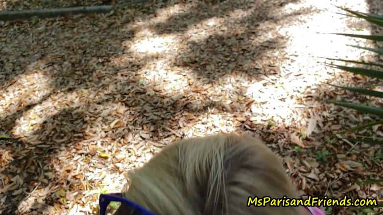 Ms Paris and Friends: Ms Paris finds action in the park