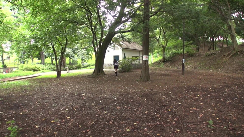 Caribbeancom: Asian teen fucking after a stroll through the woods