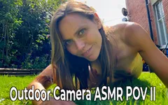 Камера на відкритому повітрі asmr, відео від першої особи ii
