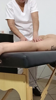 Massage with Hot Candle and Oil