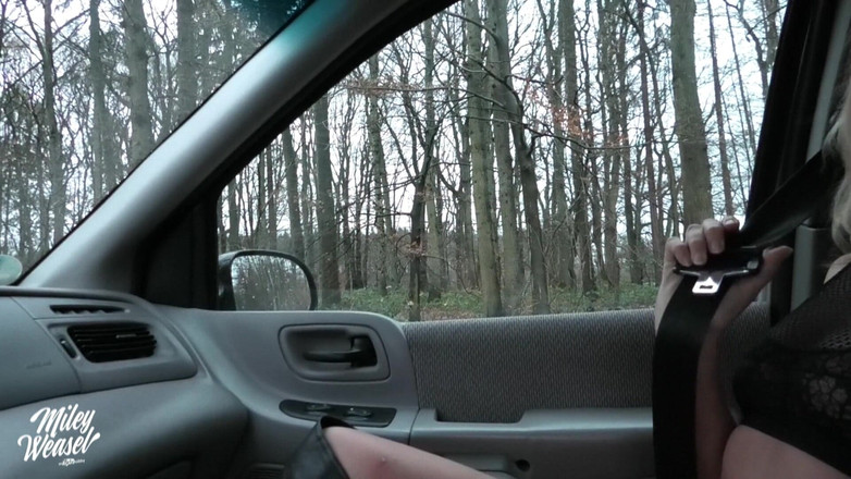Miley Weasel: Blonde amateurin miley wiesel riskanter öffentlicher fick in einem auto