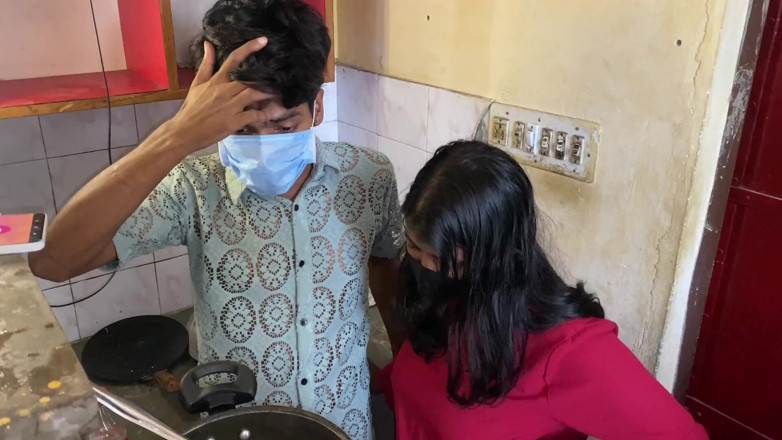 Indian Teen Girl's: Збуджена індійська бхабхі жорстко відтрахана другом чоловіка