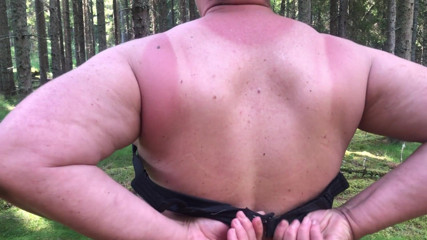 CIM Busenwunder: My wife CIM in Swedish woods summermood 2022
