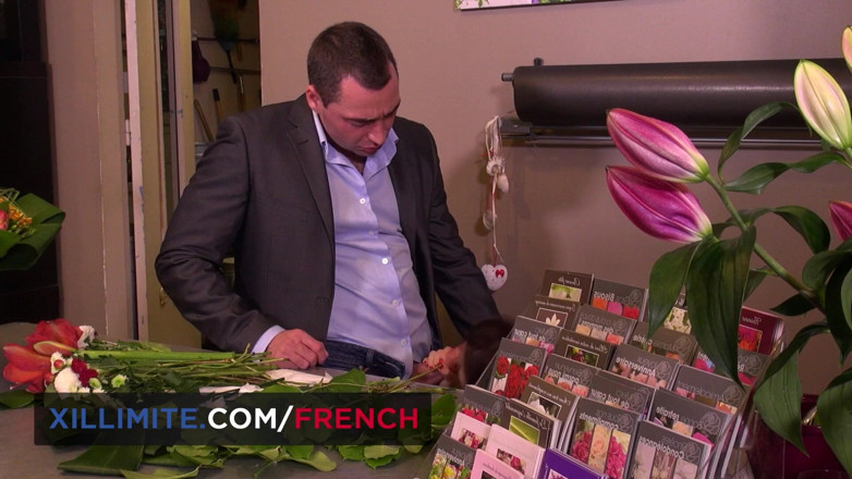 French girls at work: 2 Fransız gençle üçlü seks ve anal seks