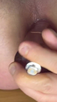 Profumo di bicchiere nel mio culo