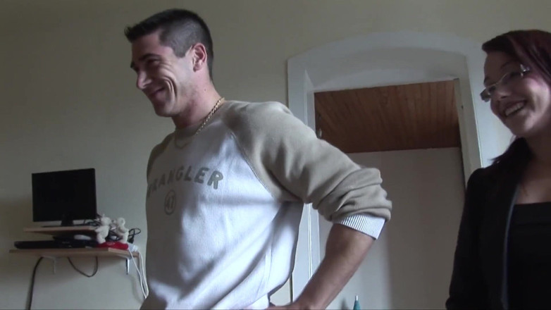 Miami Reality: Slim brunette cougar fucks a young stud