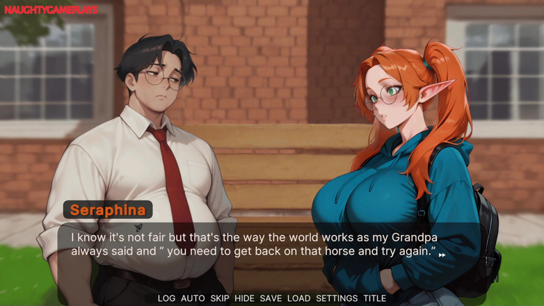 Naughty gameplays trans: Seraphinas Life (bölüm 02) - ramza3d