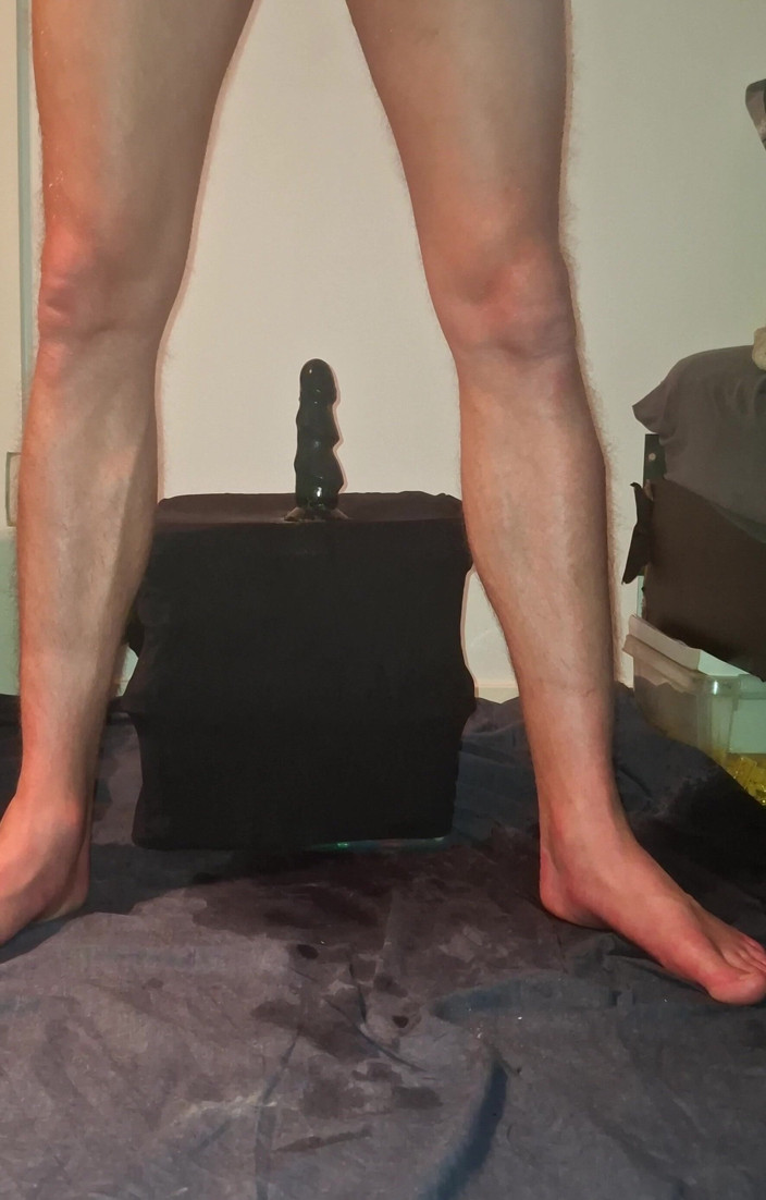 NoFace Twink X: Solo Gay Twink Anal Dildo - Ekstremalne orgazmy sikania