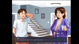 Summertime saga deel 5 - milf liet me haar enorme kont zien