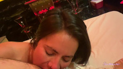 GinaRolling: Sexy rande s jejím jazykem! Bláznivý Asslicker, dej svůj jazyk...