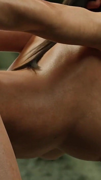Horny Young Blonde Fuck Hard by a Big Black Cock 3D