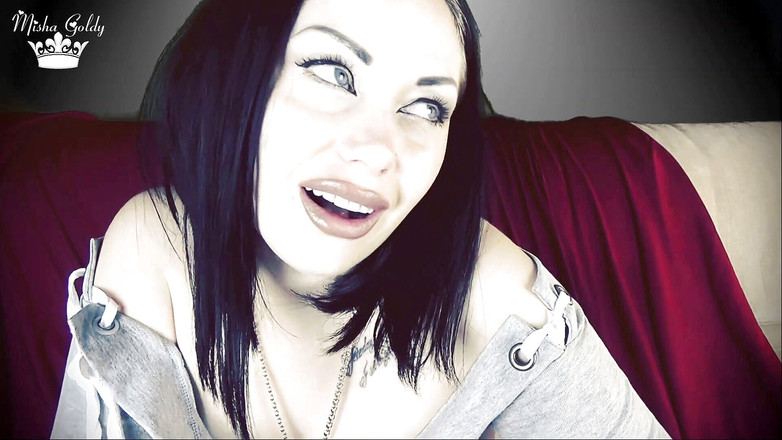 Goddess Misha Goldy: 我和你的老婆离开你的小鸡巴