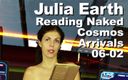 Cosmos naked readers: Julia Earth читает обнаженной The Cosmos Arrivals PXPC1062