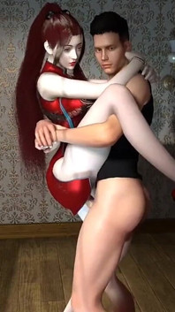 Hentai 3D (V21) - conductora de F1 y su entrenador