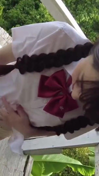 เย้ายวนกลางแจ้งลื่นๆ สาวสวยหัวนมชมพูคัพ F โชกน้ำมัน Part 2