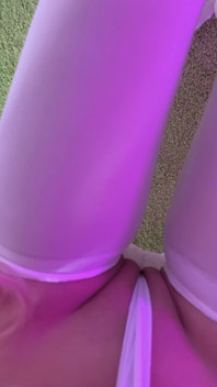 White Stockings and Playful Fingers