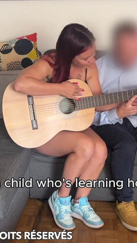 Babyfantasy83 - Petite Puta Francesa Toma Clases De Guitarra Pero Quiere Que La Follen