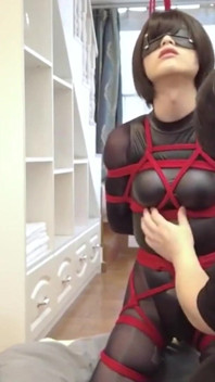 Mz09 - Full Body Vibrational Orgasm with Stockings and Red String