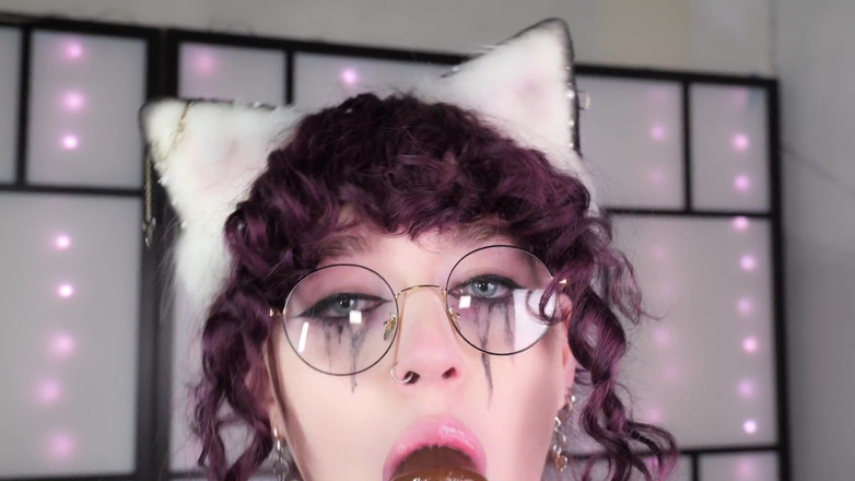 NuniCult: Готична добірка фембоя - неохайний мінет і величезна дупа