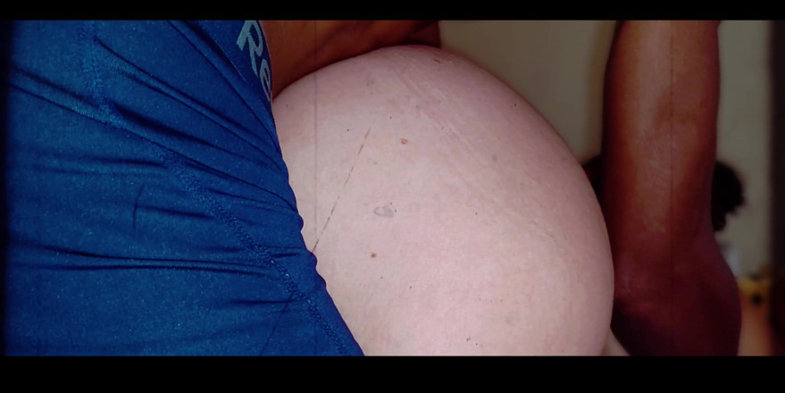 PABLO N3GROBAR: Deepthroat Lil Midget Finish Her Backshots