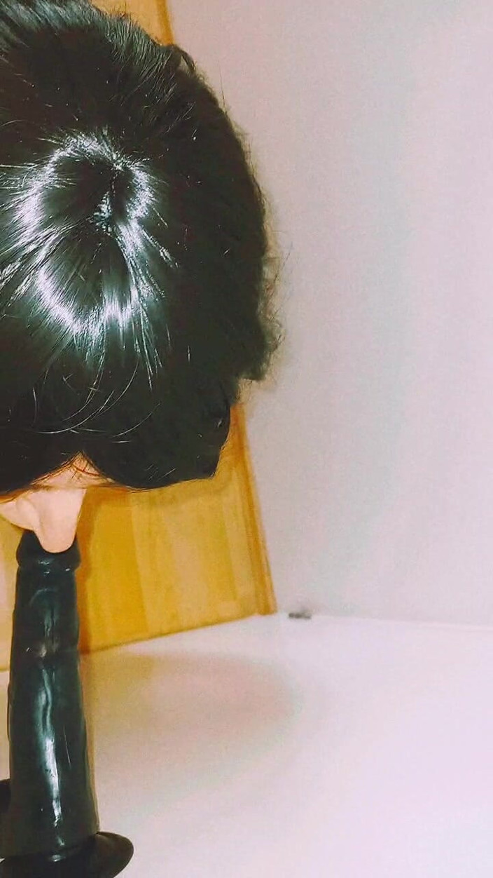 Tammy sissy slave: Pelatihan Dildo
