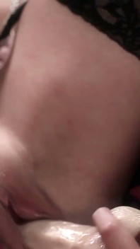 What a Lucky Lesbian to Get the Full Lingerie Sex Toy Kink Packet Like This