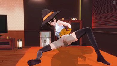 H3DC: ハロウィンにちなんで、女の子がクラスメートとセックスしました。