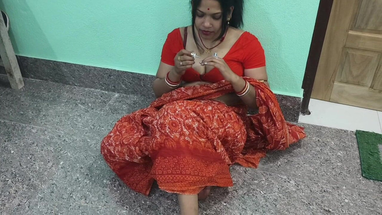 Sona bhabhi: Bonita indiana bengali saree wali bhabhi cara foda boquete porra...
